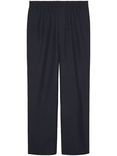 Gucci Wide Leg Pants In Blue