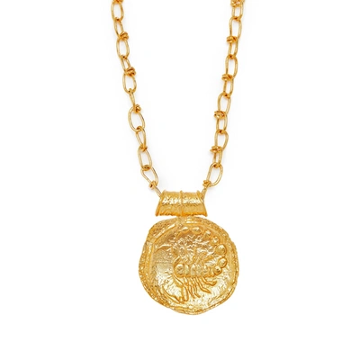 Misho Scorpio Pendant Necklace In Gold