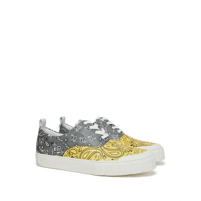 Pierre Hardy Ollie Calfskin Leather Trainers In Multi