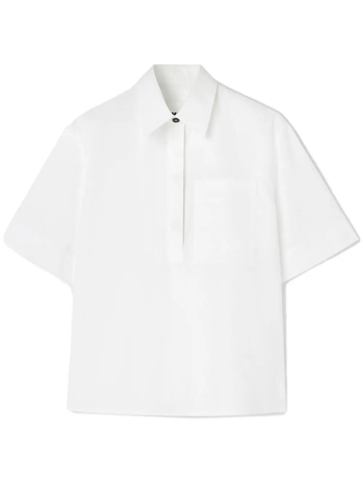 Jil Sander Shirts In Optic White