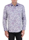 ROBERT GRAHAM ROBERT GRAHAM LIMITED EDITION PORTIERE LONG SLEEVE BUTTON DOWN SHIRT