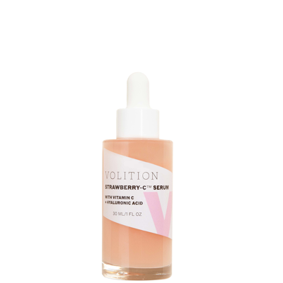 Volition Beauty Strawberry-c Brightening Serum With Vitamin C + Hyaluronic Acid 30ml In White