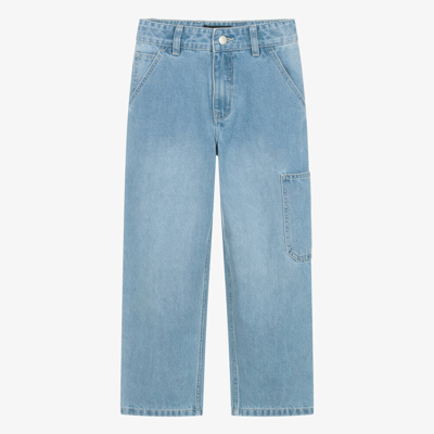 Molo Teen Blue Light Wash Denim Relaxed Jeans