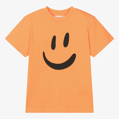 Molo Teen Orange Organic Cotton T-shirt