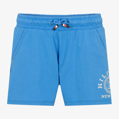 Tommy Hilfiger Kids' Boys Blue Cotton Jersey Shorts