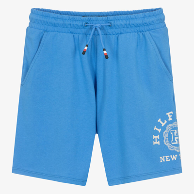 Tommy Hilfiger Teen Boys Blue Cotton Jersey Shorts