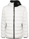 Moncler Gray Vernasca Down Jacket In Multi-colored