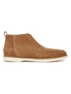 Vince Men's Carlton Suede Ankle Boots In Birch Wood Brown Leather