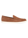 Vince Sonoma Loafer In Coriander Brown Suede