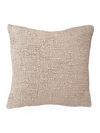 Anaya Cozzy Cotton Boucle Down Pillow In Beige