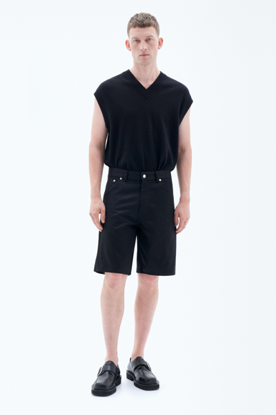 Filippa K Workwear Shorts In Black