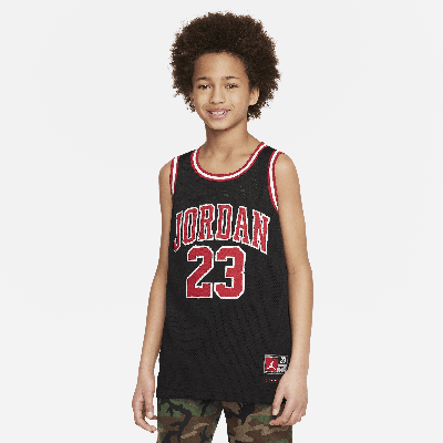 Jordan Big Kids' 23 Jersey In Black