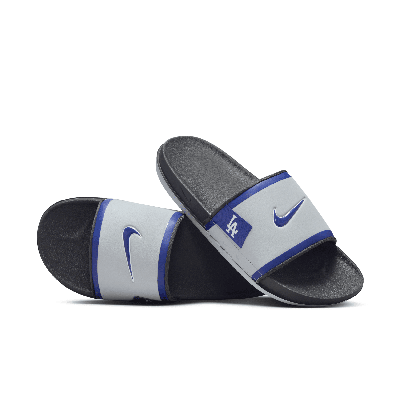 Nike Men's Offcourt (los Angeles Dodgers) Offcourt Slides In Grey