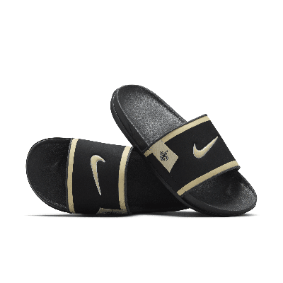 Nike Men's Offcourt (new Orleans Saints) Offcourt Slides In Black