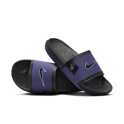 Nike Men's Offcourt (colorado Rockies) Offcourt Slides In Purple