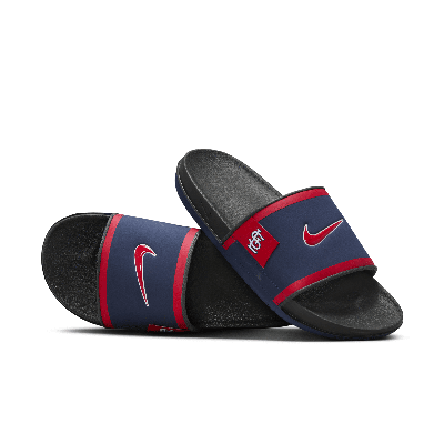 Nike Men's Offcourt (st. Louis Cardinals) Offcourt Slides In Blue