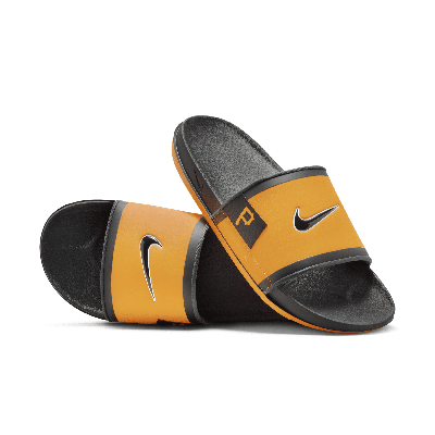 Nike Men's Offcourt (pittsburgh Pirates) Offcourt Slides In Yellow