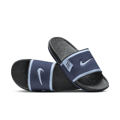 Nike Men's Offcourt (tampa Bay Rays) Offcourt Slides In Blue