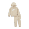 Nike Sportswear Club Fleece Baby (12-24m) Hoodie Set In Brown