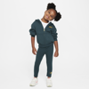 Nike Babies' Shine Full-zip And Leggings Set Toddler 2-piece Hoodie Set In Green
