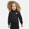 Nike Babies' Pullover Hoodie Toddler Hoodie In Black