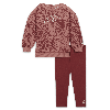 Nike "home Swoosh Home" Crew Set Baby 2-piece Set In Red