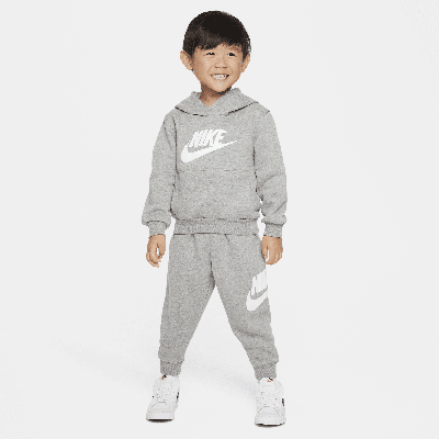 Nike Babies' Club Fleece Set Toddler 2-piece Set In Grey