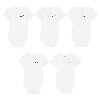 Nike Essentials 5-pack Bodysuits Baby Bodysuit Pack In White