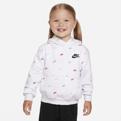 Nike Babies' Pullover Hoodie Toddler Hoodie In White