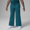 Jordan Icon Play Wide Leg Pants Little Kids Pants In Green
