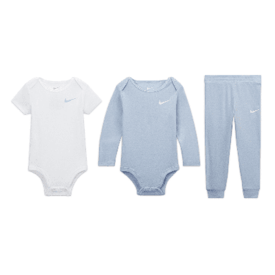 Nike Essentials 3-piece Pants Set Baby 3-piece Set In Blue