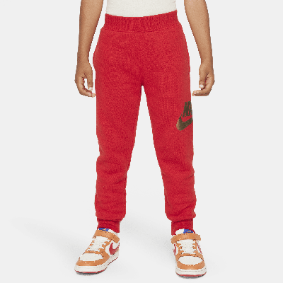 Nike Little Kids' Metallic Pants In Red