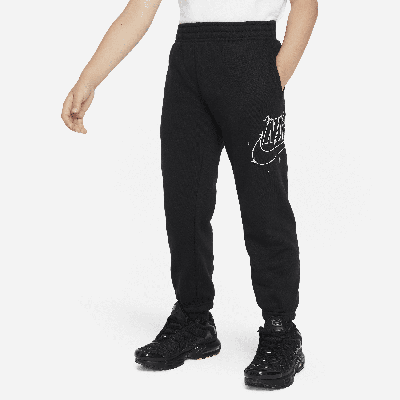Nike Sportswear Shine Fleece Pants Little Kids Pants In Black