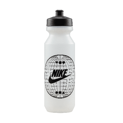 Nike 32oz Big Mouth Graphic Water Bottle In White