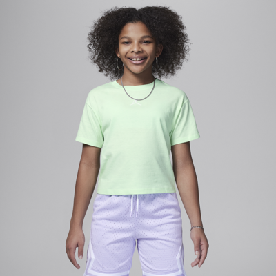 Jordan Essentials Big Kids' T-shirt In Green