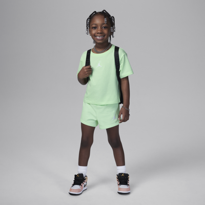 Jordan Babies' Toddler T-shirt And Shorts Set In Green