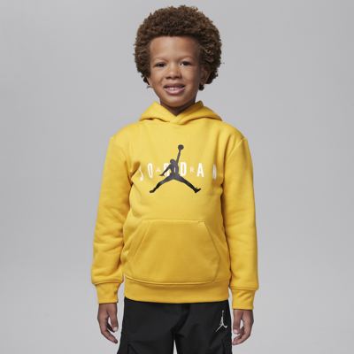 Jordan Little Kids' Sustainable Pullover Hoodie In Yellow