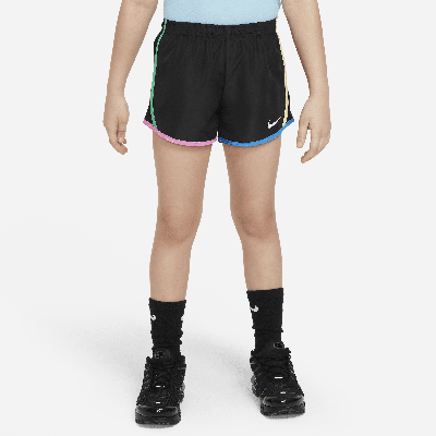 Nike Dri-fit Tempo Little Kids' Shorts In Black