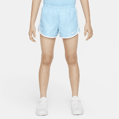 Nike Dri-fit Tempo Little Kids' Shorts In Blue