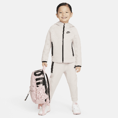 Nike Babies' Sportswear Tech Fleece Full-zip Set Toddler 2-piece Hoodie Set In Purple