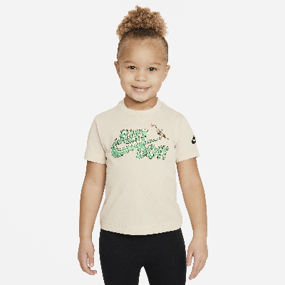 Nike Babies' Toddler Oversized Graphic T-shirt In Brown