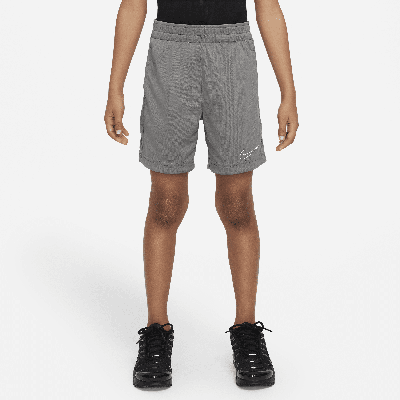 Nike Dri-fit Academy Little Kids' Shorts In Grey