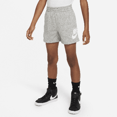 Nike Sportswear Club French Terry Shorts Little Kids Shorts In Grey