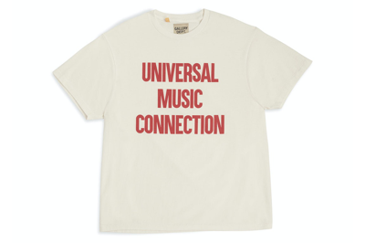 Pre-owned Gallery Dept. Atk Univ Music Connections T-shirt White