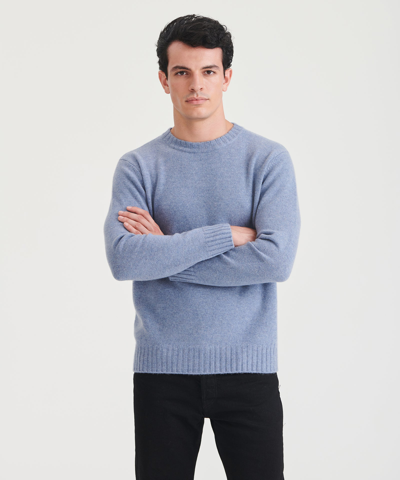 Naadam Luxe Cashmere Crewneck Sweater In Medium Blue