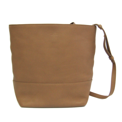 Bottega Veneta Brown Leather Shopper Bag ()