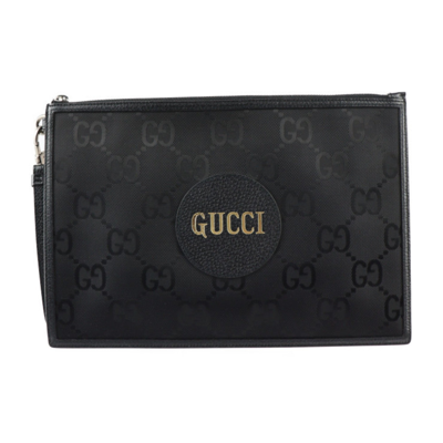 Gucci Black Synthetic Clutch Bag ()