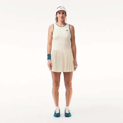 Lacoste Women's Ultra-dry Stretch Tennis Dress & Shorts - 44 In White