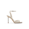 Aldo Illustrious Ankle Strap Sandal In Beige