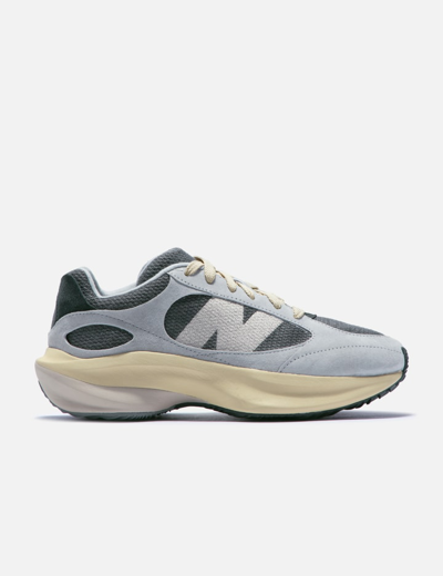 New Balance Wrpd Runner Logo-embroidered Suede And Mesh Sneakers In Grey